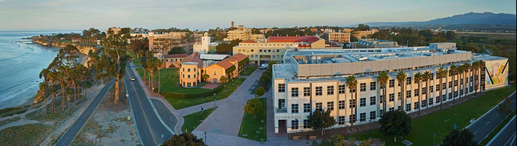 Aerial view of CNSI.